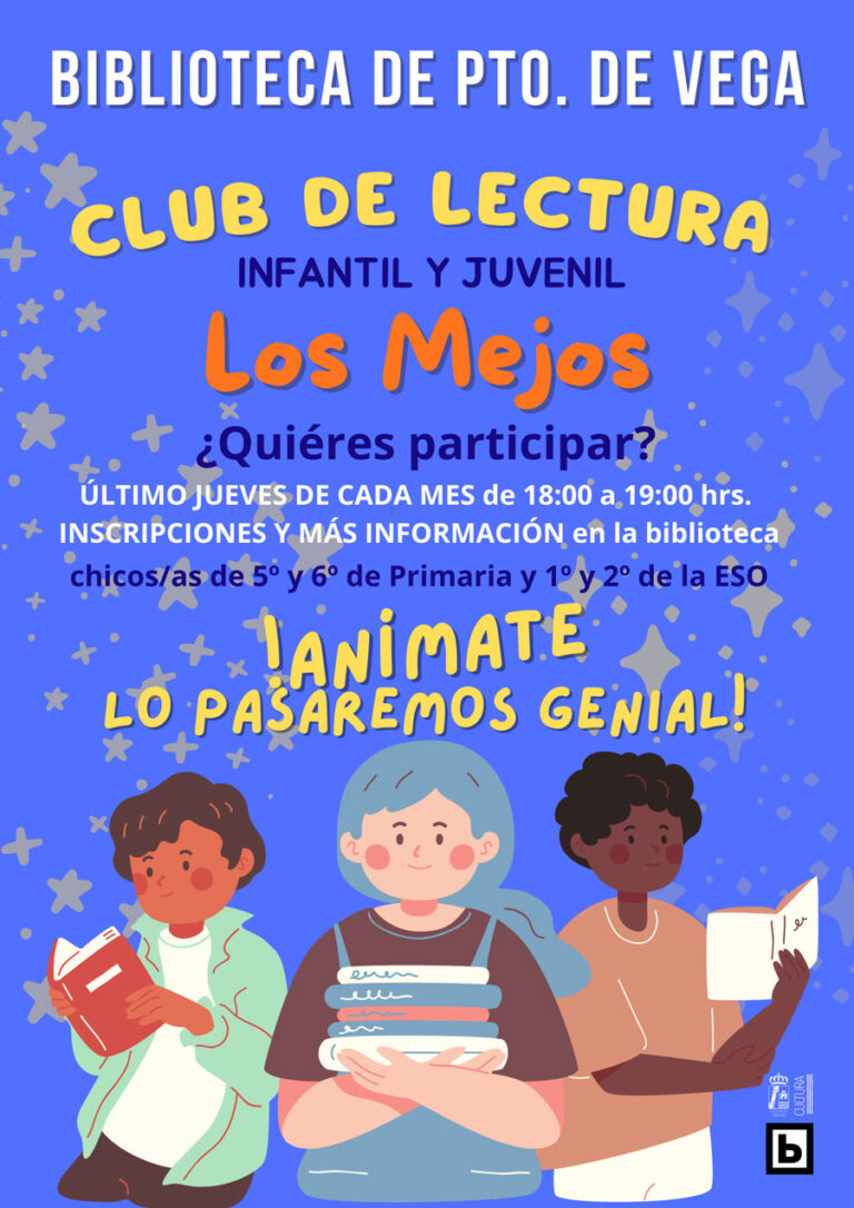 Club de Lectura Infantil y Juvenil en la Biblioteca de Puerto de Vega 14 CLUB DE LECTURA LOS MEJOS