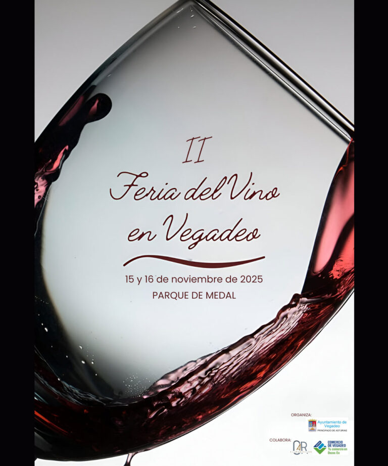 Inicio 11 Vegadeo celebra la II Feria del Vino, los días 15 y 16 de noviembre de 2025