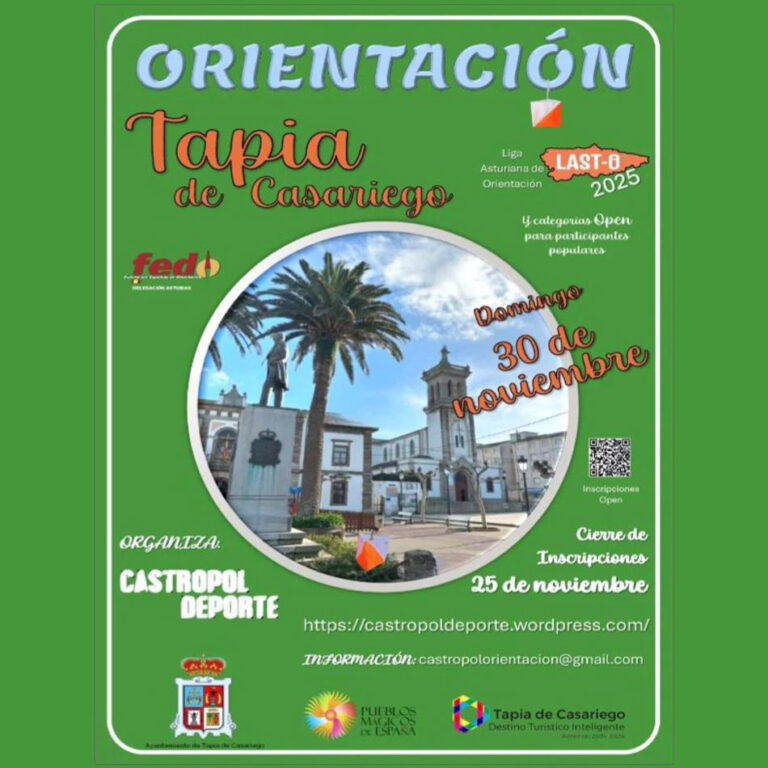 Tapia celebra una prueba de la Liga Asturiana de Orientación 12 orientacion deporte Castropol 1