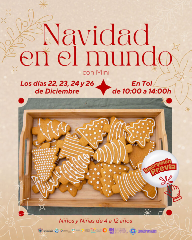 Castropol presenta “Navidad en el Mundo” con talleres infantiles, manualidades y postres típicos en Tol 9 NAVIDAD EN EL MUNDO 1