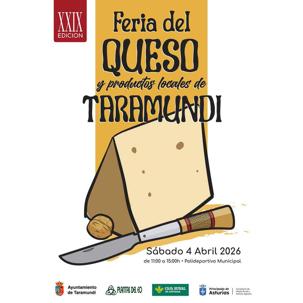 CARTEL FERIA QUESO 2026