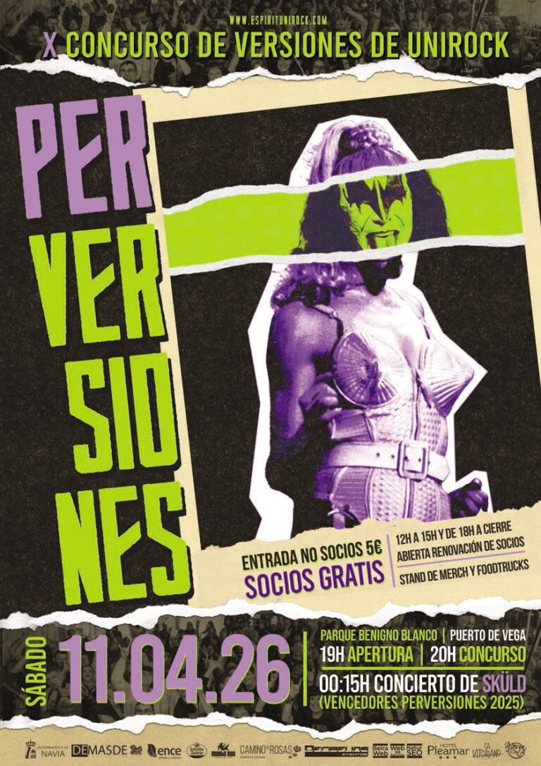 Unirock calienta motores con Perversiones 2026: Xaniversario 14 Perver26