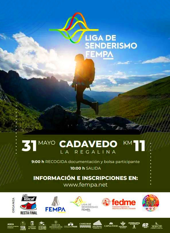 ruta cadavedo liga senderismo mayo11