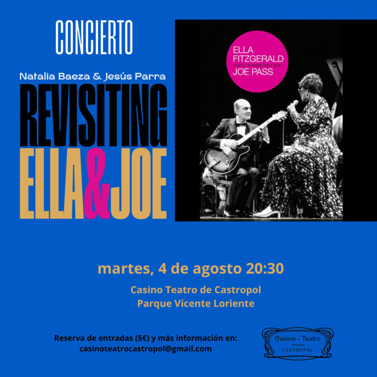 Concierto Natalia Baeza & Jesús Parra: Revisitando a Ella & Joe 1 ELLAJOE