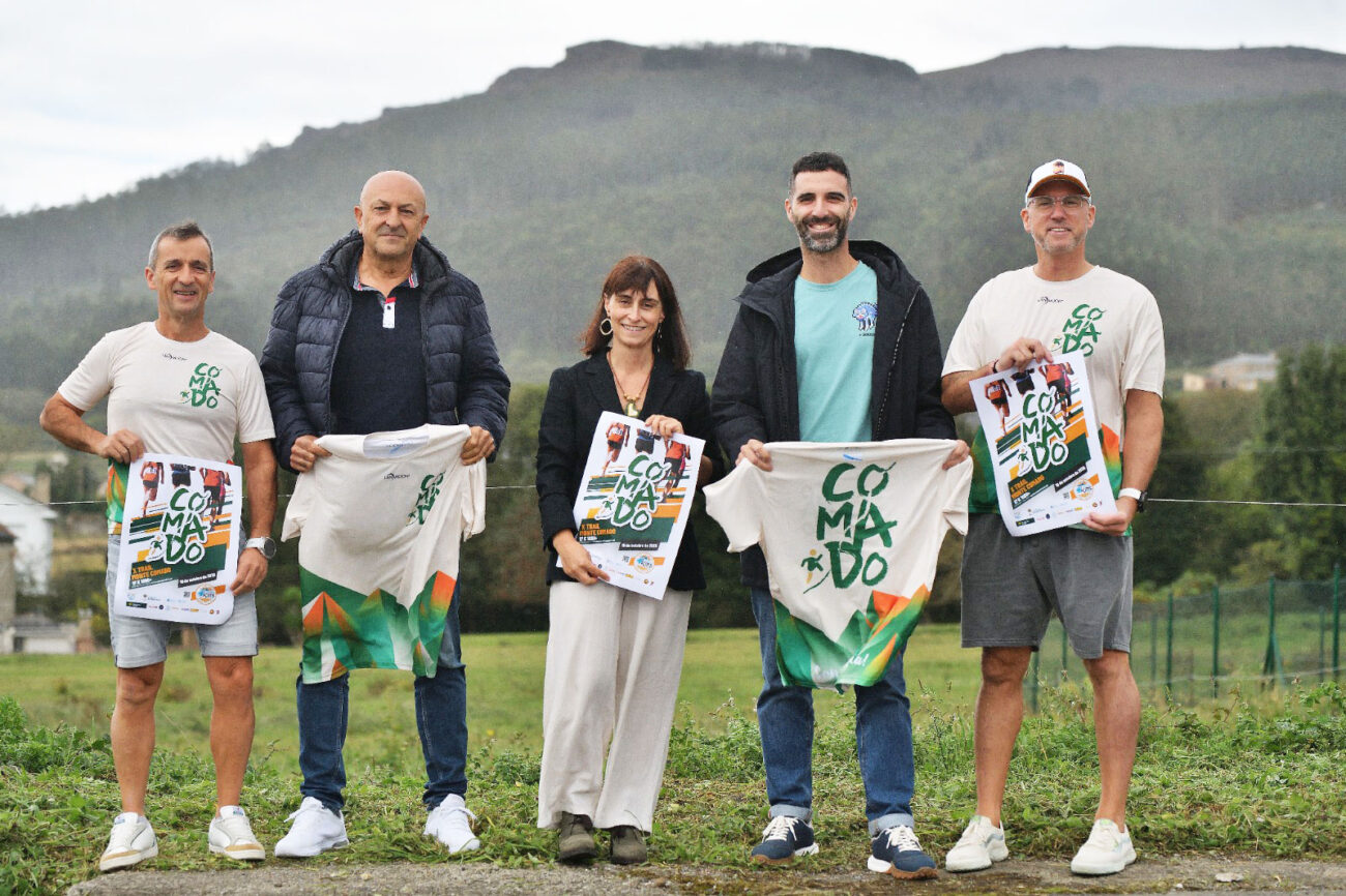 Foto presentacion Trail Comado 2026