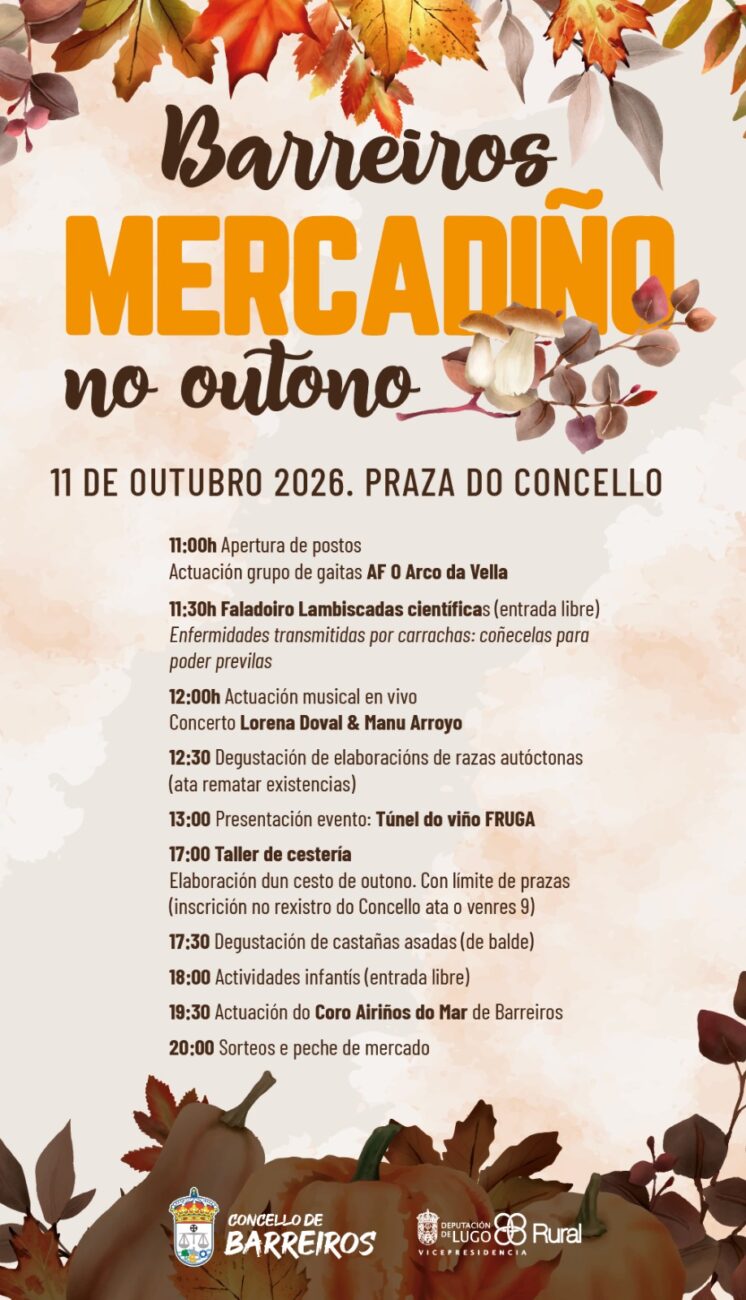 Programa mercadino no outono